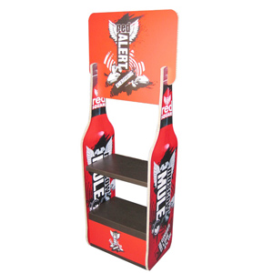 Cardboard floor retail display stand wholesale customized cardboard displays stand 