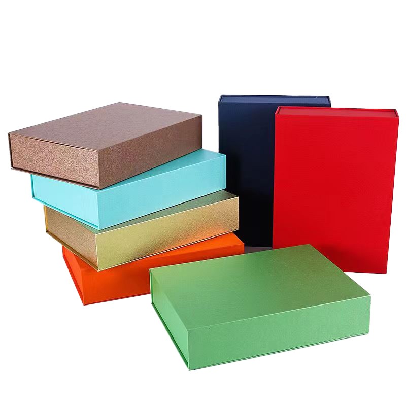 Paper Box Hot Sell Custom Book Style Magnetic Gift Box Paper Packing Box