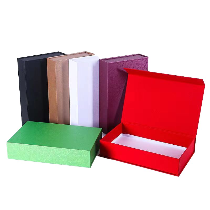 Paper Box Hot Sell Custom Book Style Magnetic Gift Box Paper Packing Box