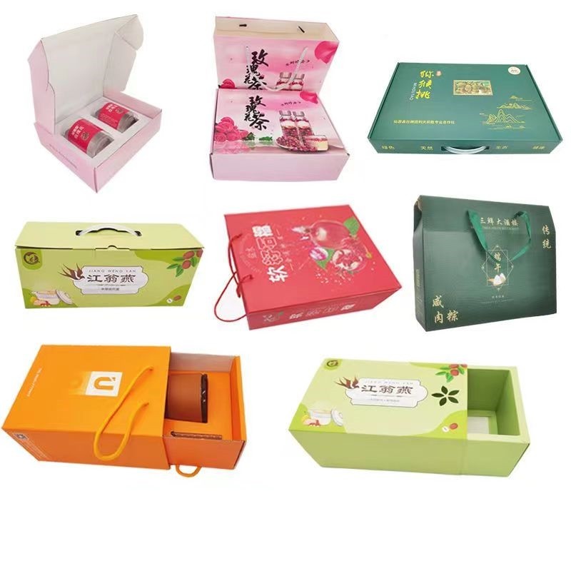 Wholesale Custom 350g Kraft Paper Drawer Puzzle Box Packing