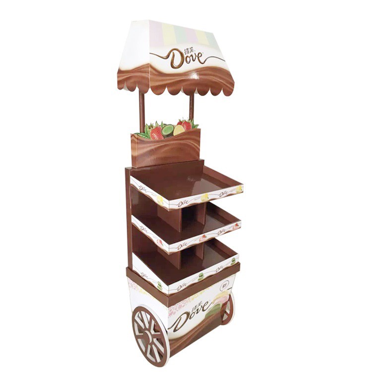 High quality Cardboard Display stand retail floor display stand