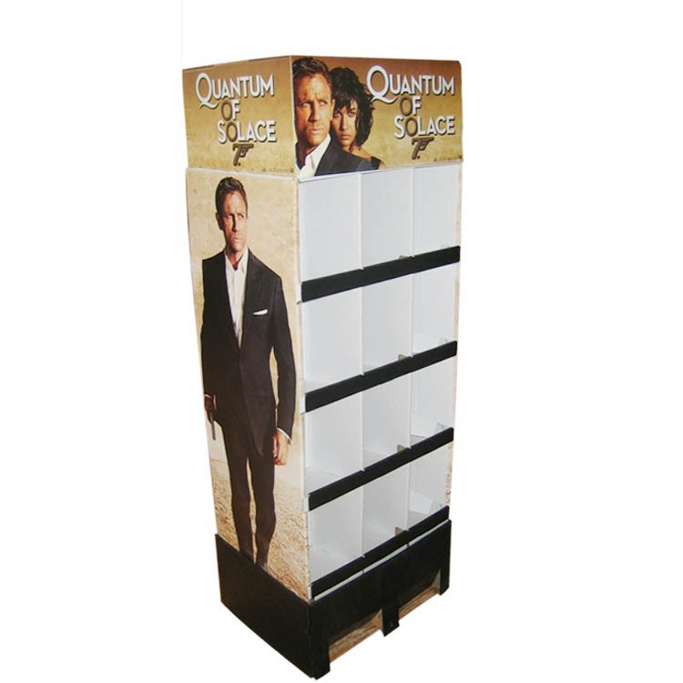 High quality Cardboard Display stand retail floor display stand