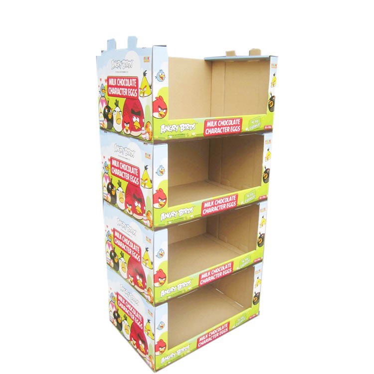 High quality Cardboard Display stand retail floor display stand