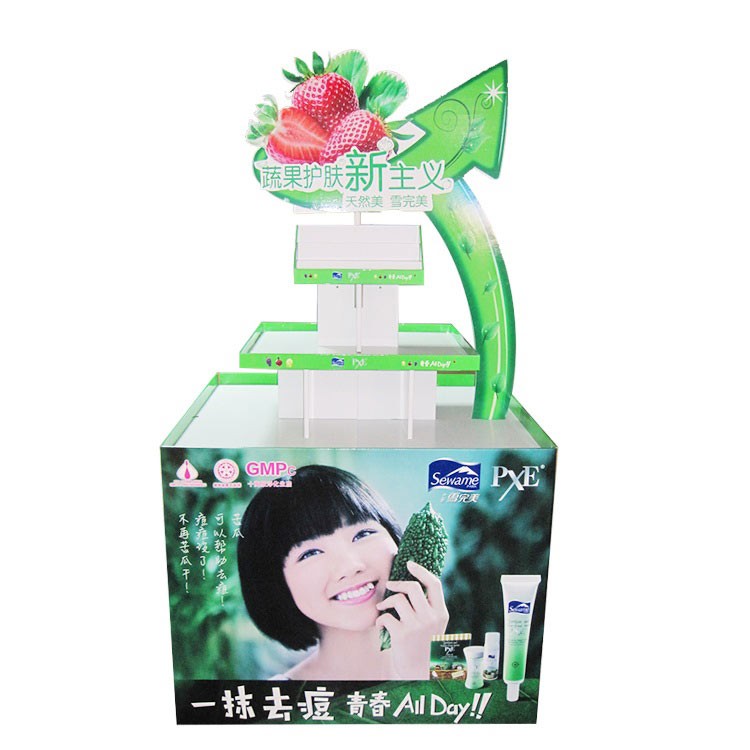 POP Factory Promotion Advertising PDQ Corrugated Box Counter Cardboard Display